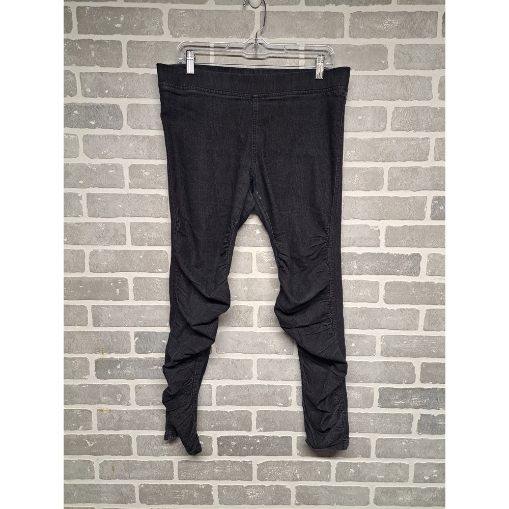 Prairie Underground‎ Women's Size Medium Gray Ruched Skinny Leg Pants